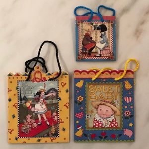 Vintage Mary Engelbreit Set of Gift Bags